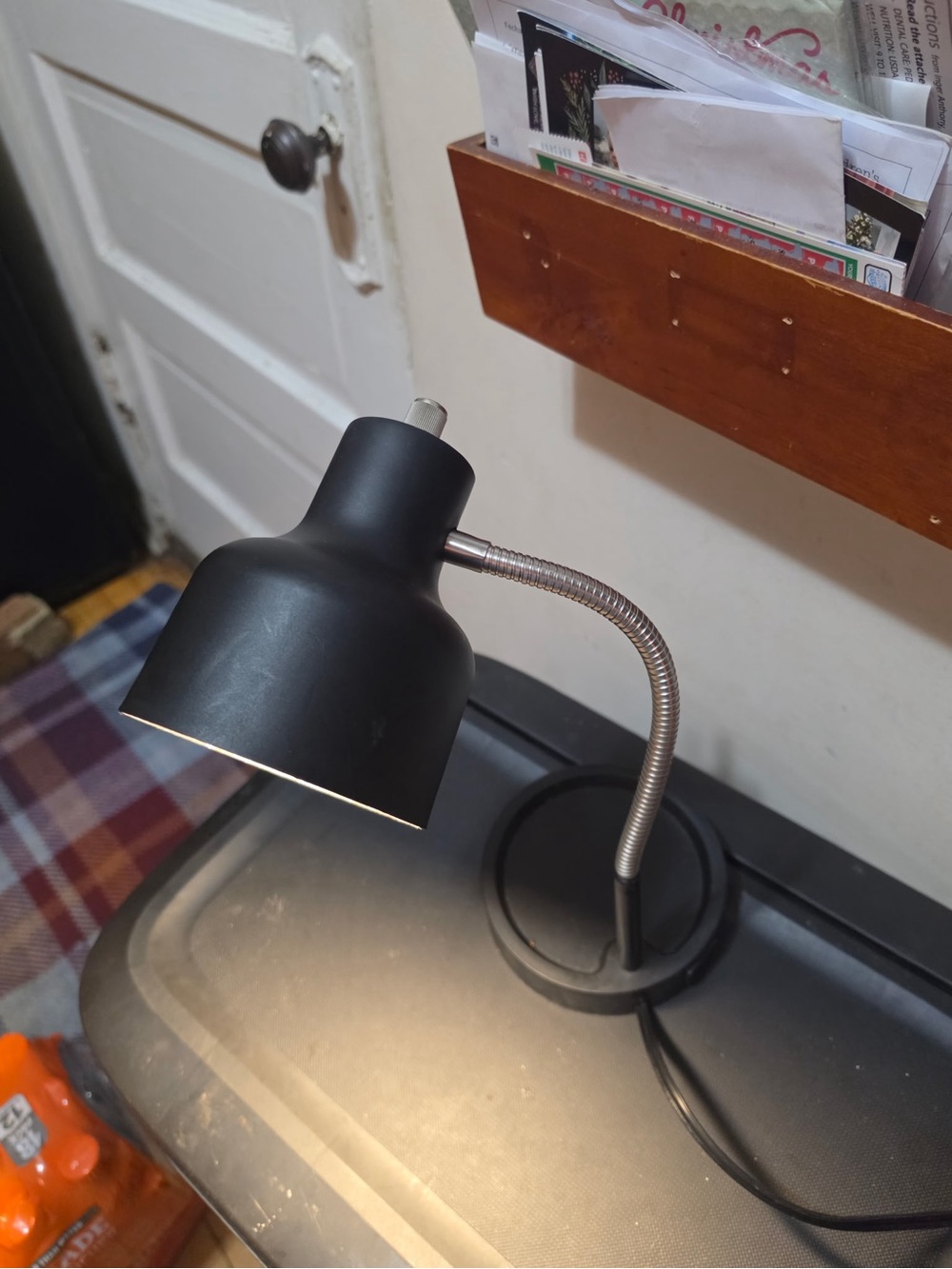 Black Flexible Gooseneck Desk Lamp - Home Accents